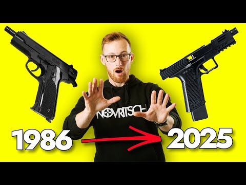 Видео: Как страйкбольные пистолеты улучшились за 30 лет