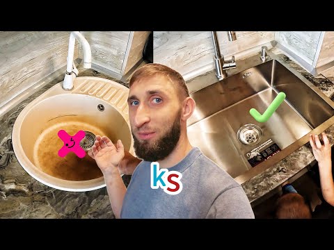 Видео: ВЫБРОСИЛ МОЙКУ потому, что не знал... Как установить мойку в столешницу на кухне