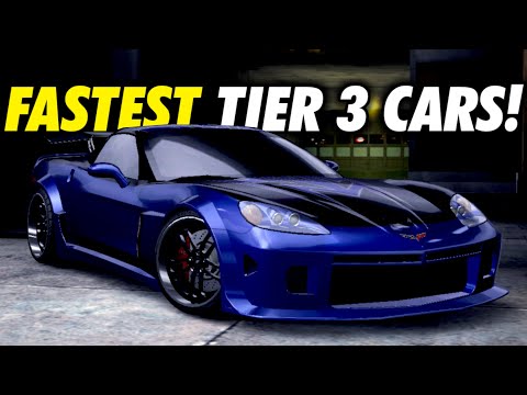 Видео: NFS Carbon — все машины 3-го уровня в рейтинге!