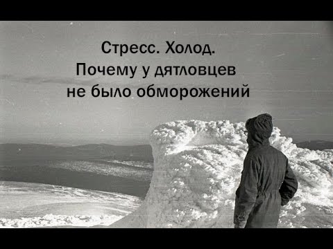 Видео: Стресс. Холод. Почему не было обморожений у участников группы Дятлова?