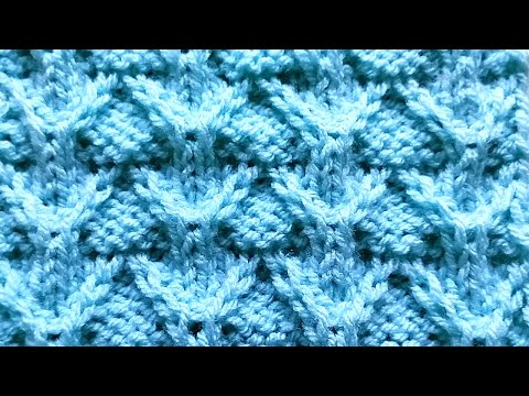 Видео: Секрет рельефного узора который держит форму