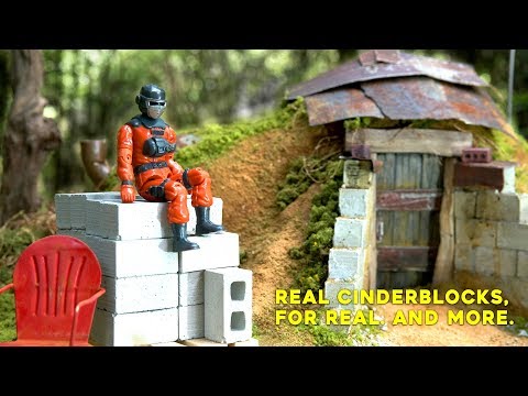 Видео: Мини-материалы | Обзор крошечного бункера + настоящих маленьких кирпичей, блоков и пиломатериалов