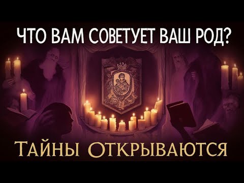Видео: ЧТО ВАМ СОВЕТУЕТ ВАШ РОД? ТАЙНЫ ОТКРЫВАЮТСЯ!