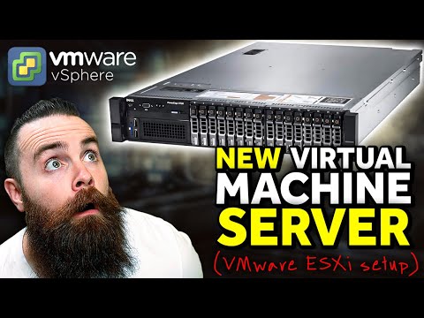 Видео: Я купил новый СЕРВЕР!! (Настройка и установка VMware ESXi)