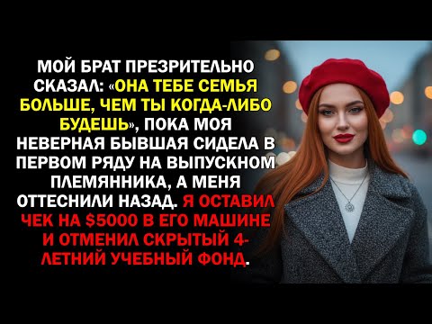 Видео: Мой брат презрительно сказал: «Она тебе семья больше, чем ты когда-либо будешь», пока моя...