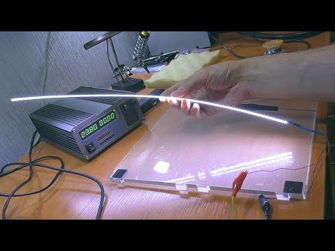 Видео: Как включить светодиодную панель матрицы монитора / ноутбука
