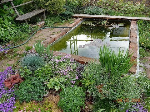 Видео: Плавающий остров. Новый проект в пруду.