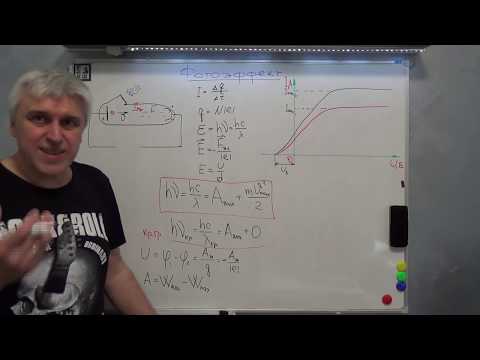 Видео: законы Столетова  Уравнение Эйнштейна для внешнего фотоэффекта