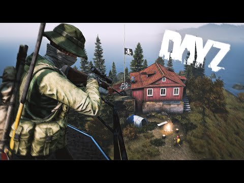 Видео: Отобрал базу на необитаемом острове. Выживаем на обрыве - DayZ
