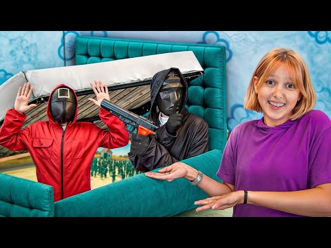 Видео: Тайната стая на SQUID GAME! Какви тайни ще открият Амелка и нейните приятели? Видео за тийнейджъри