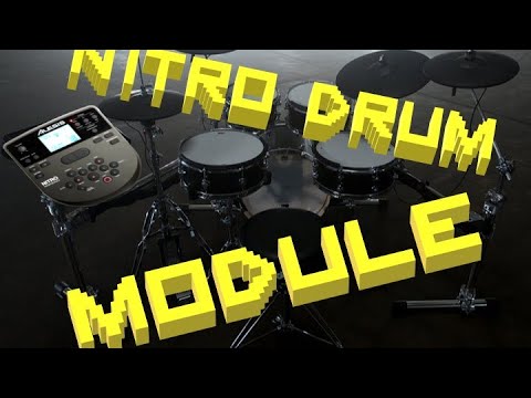 Видео: Ообзор Alesis Nitro Drum Module!