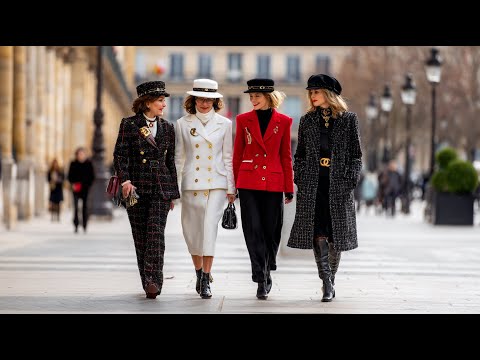 Видео: Уличный стиль CHANEL 40+ | Элегантные тенденции осени-зимы 2025/26 с Недели моды в Париже