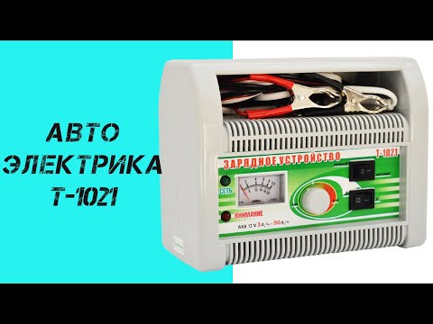 Видео: ЗУ АВТОЭЛЕКТРИКА Т–1021