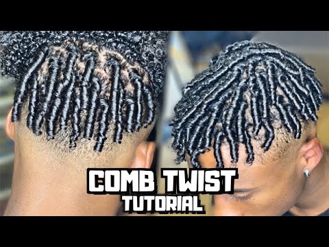 Видео: Учебное пособие по завивке расческой/пальцевым спиралям для мужчин | PrettyBoyFloyd 🌹