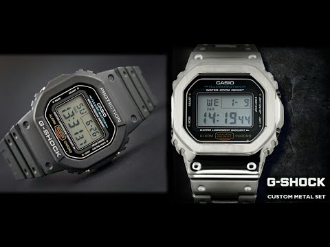 Видео: Невзрачный Casio DW5600 превращается в солидные часы! (Вторая серия).