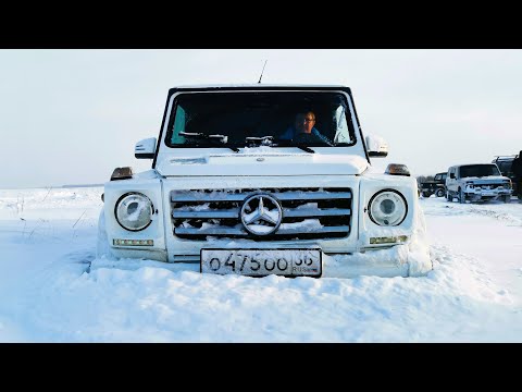 Видео: ЧТО ТВОРИТ ГЕЛИК в СНЕГУ ПРОТИВ TOUAREG 4.2 TDI, PAJERO, НИВА, ГАЗЕЛЬ 2JZ-GE, ОФФРОАД.