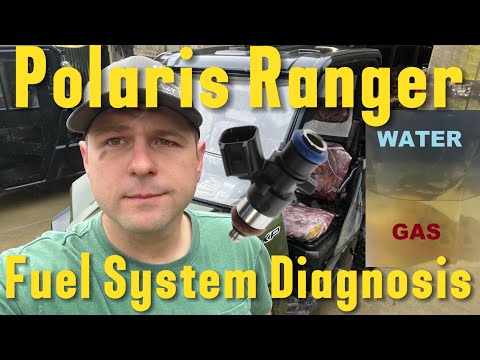 Видео: Polaris Ranger Диагностика загрязненного топлива/неисправная форсунка (СМ. ПРИМЕЧАНИЯ К ОПИСАНИЮ)