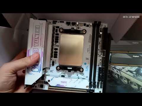 Видео: Мутант с АлиЭкспресс Ryzen R9 7945HX (7950X)  TOPC YUNIKI ITX WIFI D5