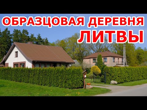 Видео: Образцовая деревня Литвы 🇱🇹 Radžiūnai