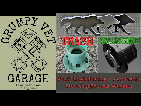 Видео: Устранение дребезжания рулевой колонки! Установка подшипника рулевого управления Wolff Engineerin...