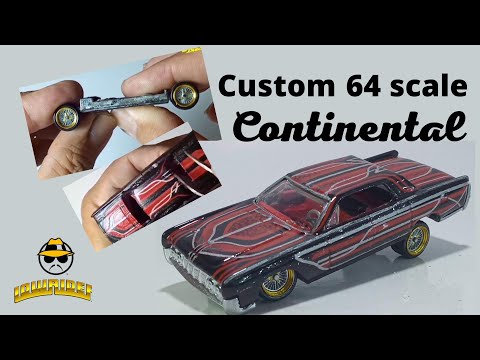 Видео: Как регулируемая подвеска 1/64 Custom Hot Wheels LOWRIDER