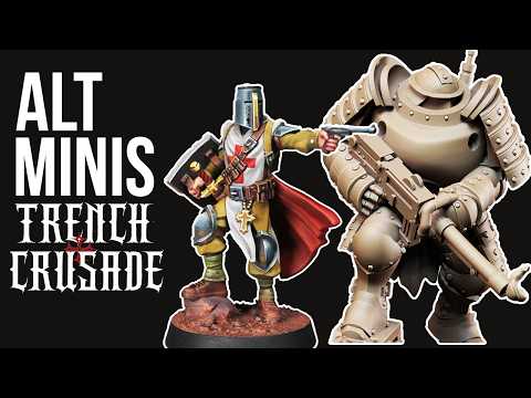 Видео: Вам ОБЯЗАТЕЛЬНО нужно увидеть эти УДИВИТЕЛЬНЫЕ миниатюры для Trench Crusade