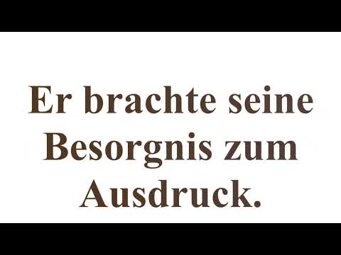 Видео: Nomen-Verb-Verbindungen B2 с переводом на русский 