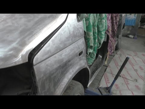 Видео: Фольцваген Т5. Подготовка к покраске. Часть 1