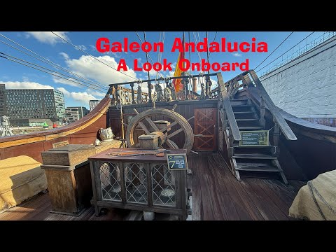 Видео: Galeon Andalucia: взгляд на борт