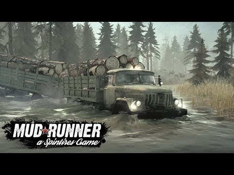 Видео: Первый Взгляд - SpinTires: MudRunner