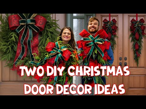 Видео: Две идеи рождественского декора двери: вдохновение от Ральфа Лорена (2025)