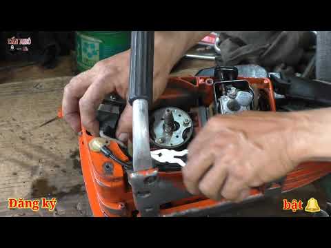Видео: Зажигание для бензопилы Echo 451 - 452, может ли оно работать без винта зажигания?