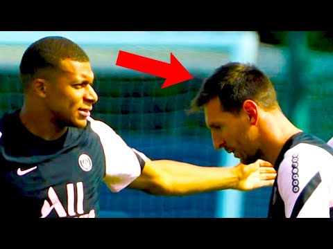 Видео: ВОТ ЧТО СЛУЧИЛОСЬ МЕЖДУ МЕССИ и МБАППЕ на тренировках ПСЖ! МБАППЕ против МЕССИ!