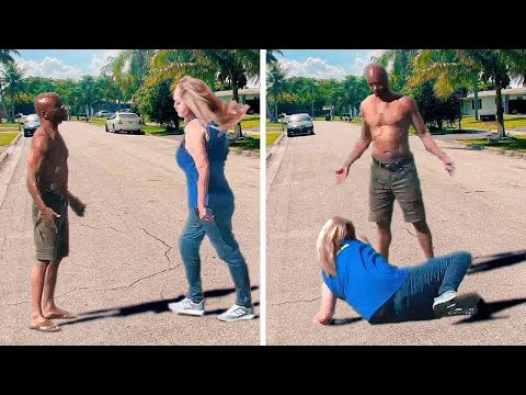 Видео: Когда МУЖЧИНА Бьёт В Ответ! Это СМЕШНО!