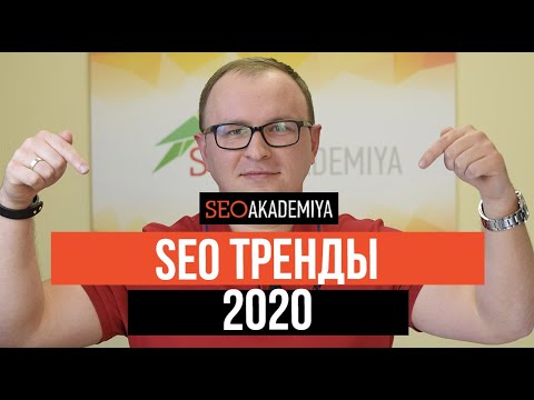 Видео: SEO тренды 2020. Академия SEO - (Павел Шульга)