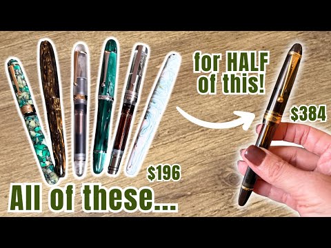 Видео: Эти перьевые ручки Amazon за 30 долларов гораздо лучше, чем вы думаете: обзор ASVINE