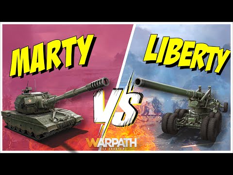 Видео: Стоит ли менять Liberty на Marty Howitzers в Warpath?