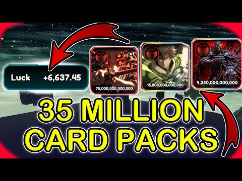 Видео: 6.600 УДАЧИ: открытие 35 МИЛЛИОНОВ колод с БЕЗУМНЫМИ ВЫТЯЖКАМИ КАРТ!! | Anime Card Clash