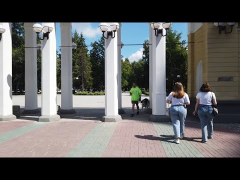 Видео: Прогулка по Новосибирску в 4К. ЦПКиО
