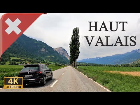 Видео: ВОЖДЕНИЕ ПО ВЕРХНЕМУ ВАЛЕ - ВЫСОКОЕ ВАЛЕ, Кантон Вале, ШВЕЙЦАРИЯ