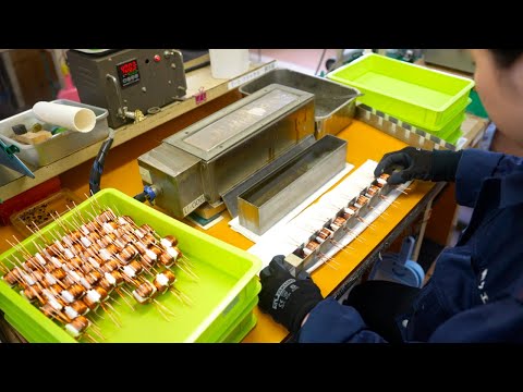 Видео: Процесс производства катушек. Лидер японского рынка с духом мастера.