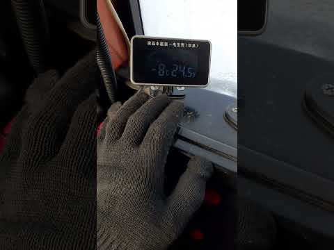 Видео: Как установить датчик температуры двигателя и вольтметр на камаз.