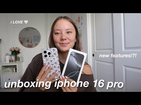 Видео: РАСПАКОВКА IPHONE 16 PRO!!! Новые функции и аксессуары 🤍