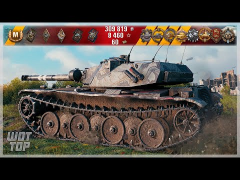 Видео: Bat.-Châtillon Bourrasque - 7.5К УРОНА 10 ФРАГОВ - World of Tanks