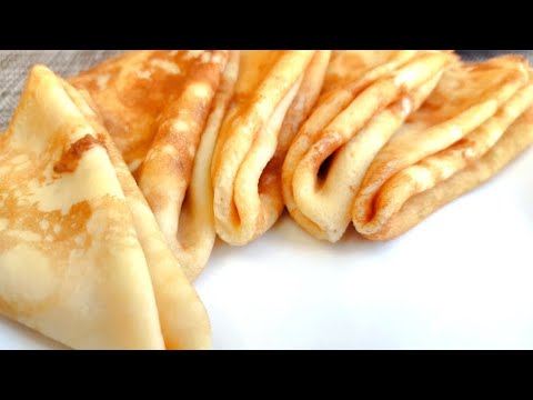 Видео: Блинчики на сыворотке. Очень вкусные, проверенный рецепт.