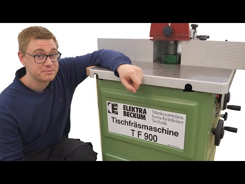 Видео: Мой милый немецкий шейпер - Elektra Beckum (теперь METABO) TF 900