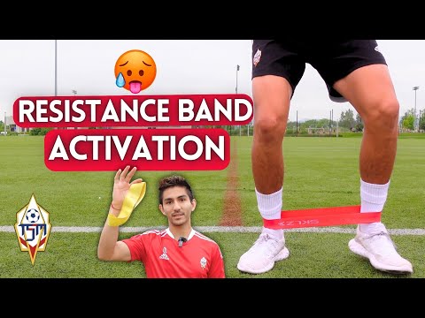 Видео: 10 ЛУЧШИХ упражнений для мышечной активации с эспандером для футболистов ⚽ 💯
