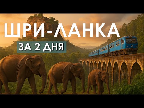 Видео: Шри-Ланка за 2 дня: ТОПОВЫЕ ЛОКАЦИИ. Что посмотреть: Сигирия, Амбулувава, слоны, чай и другое