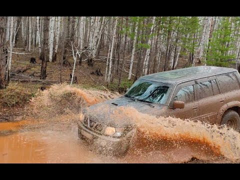 Видео: Nissan Patrol. Offroad в Сибири и резкий конец.