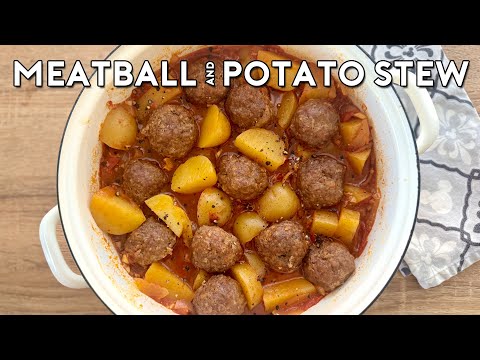 Видео: Рагу из фрикаделек и картофеля